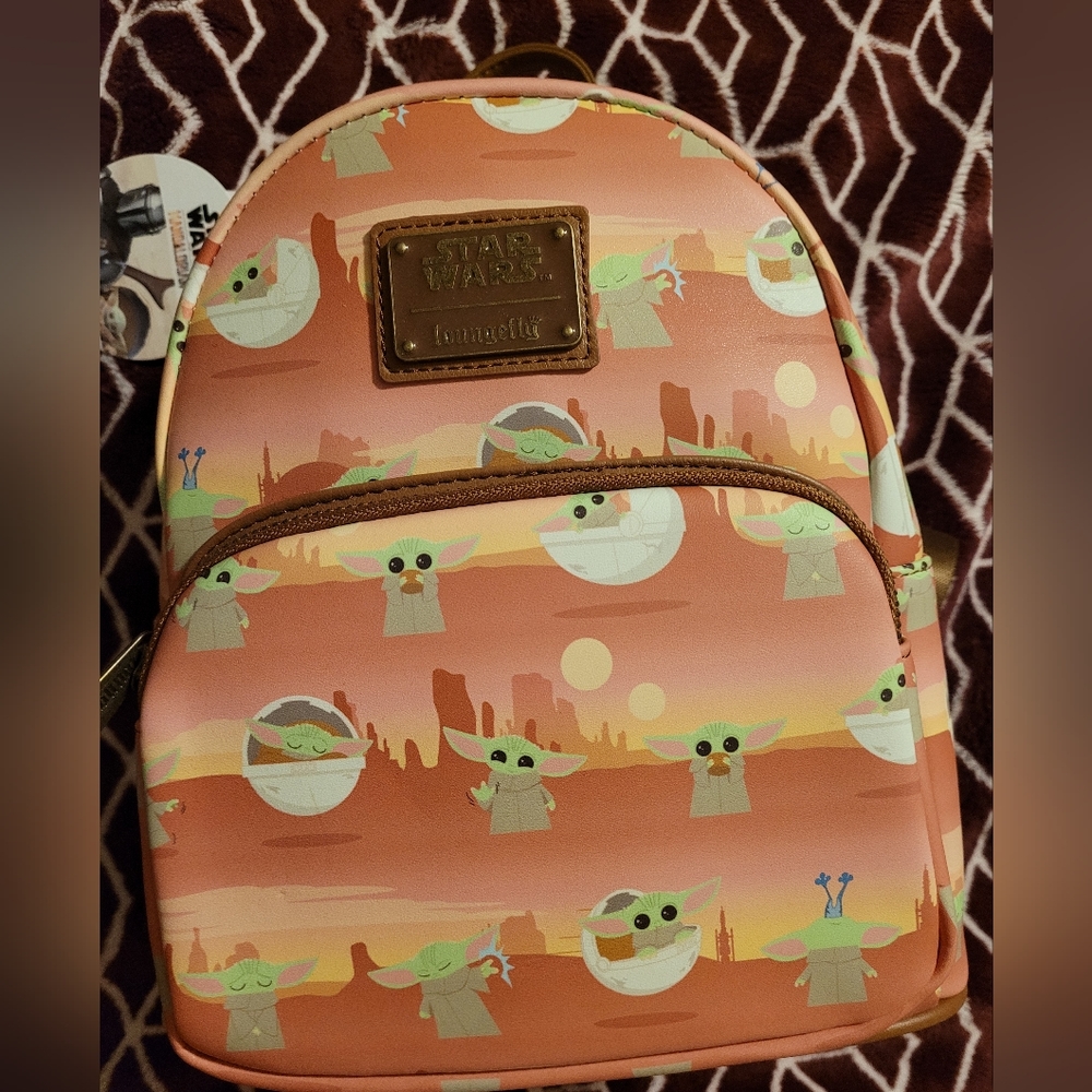 Baby Yoda Loungfly backpack